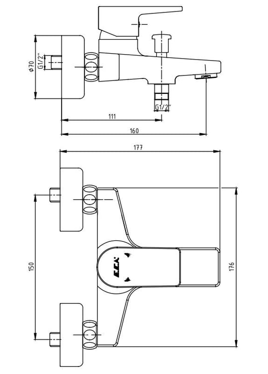 ECA DALİA BANYO BATARYASI - 2